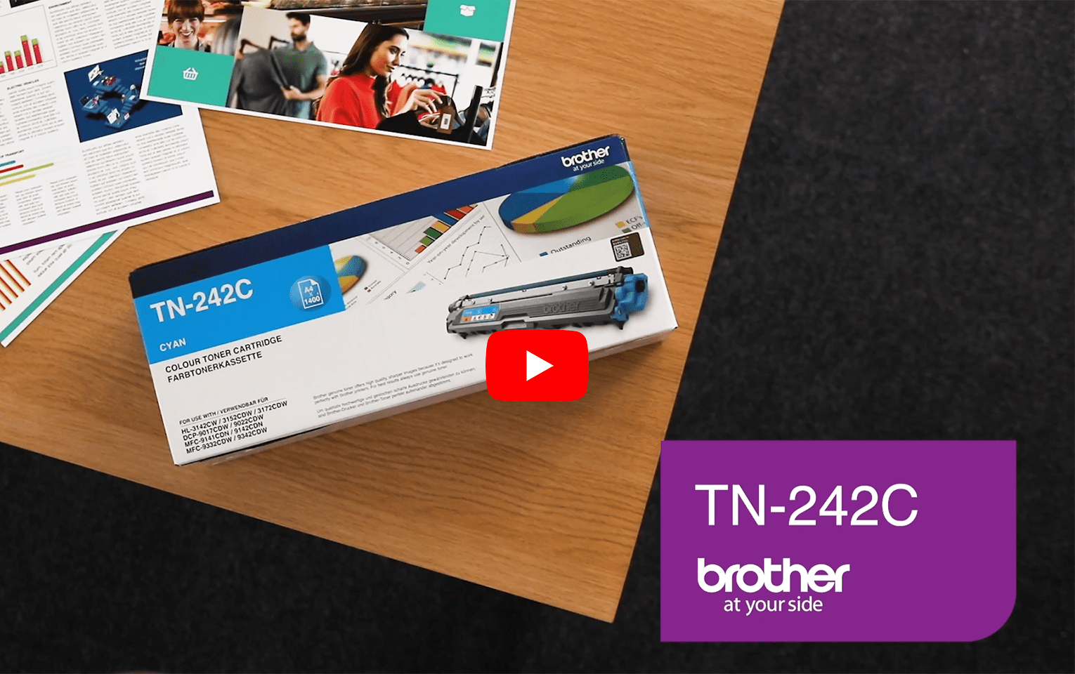 Brother TN-242C Tonerkartusche – Cyan 5